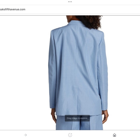 Lafayette 148 New York trinity double breasted blazer - Picture 4 of 8